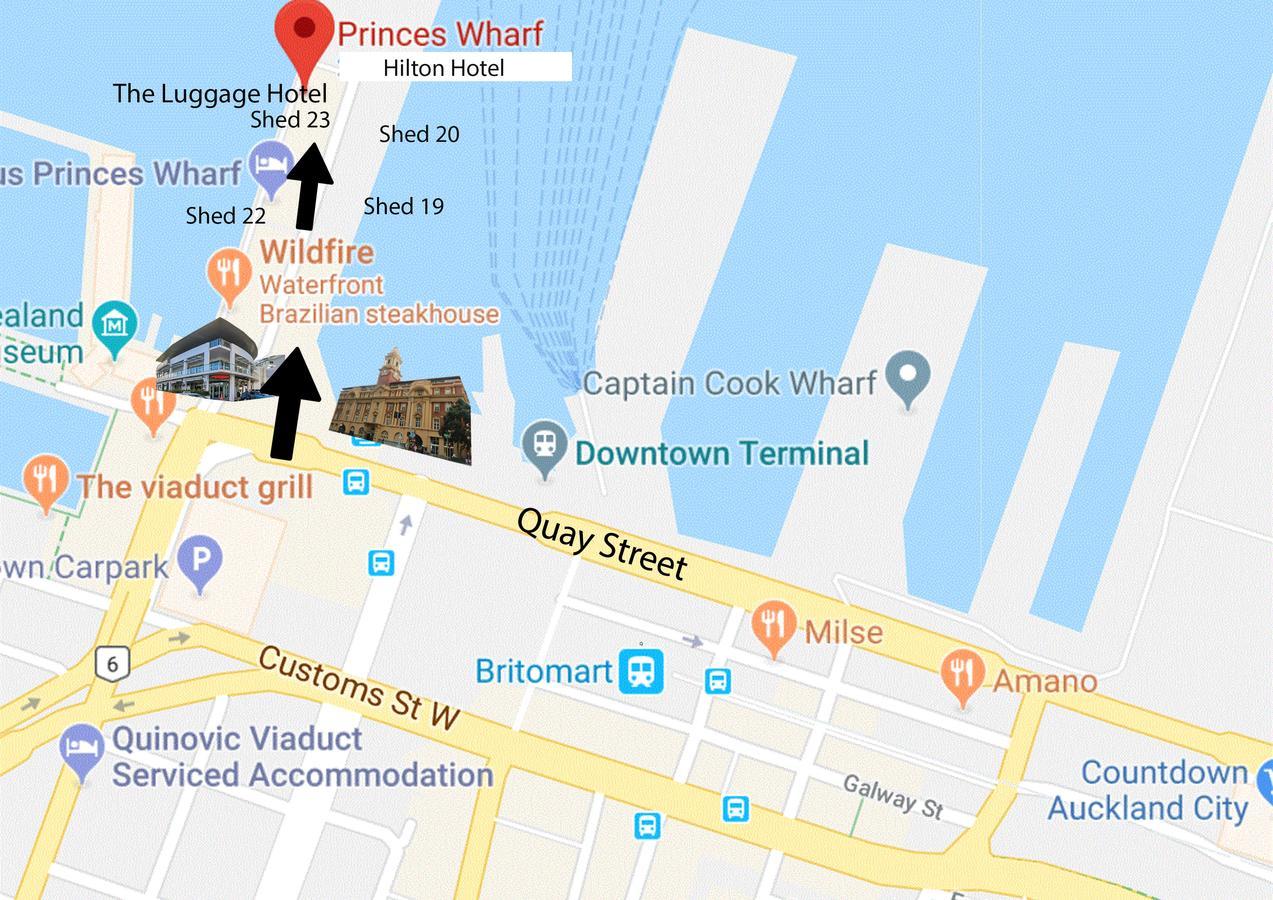 Princes Wharf Boutique Apartments Auckland Dış mekan fotoğraf
